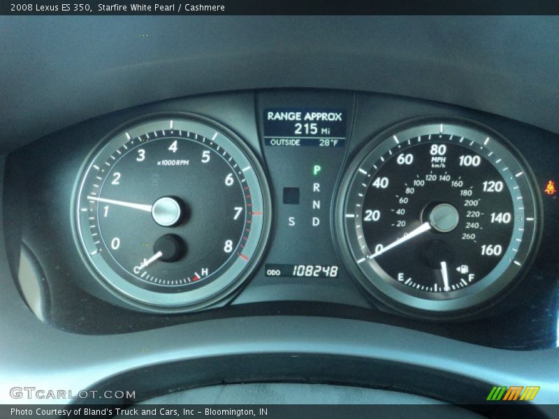 Starfire White Pearl / Cashmere 2008 Lexus ES 350