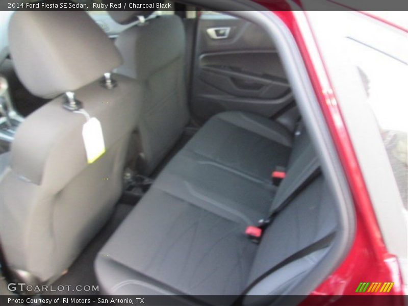 Ruby Red / Charcoal Black 2014 Ford Fiesta SE Sedan