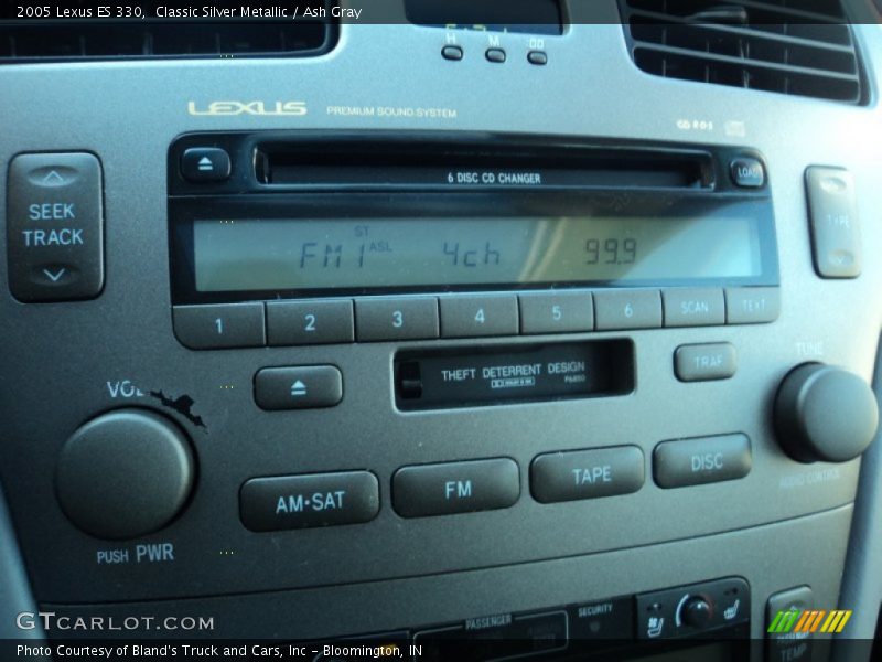 Classic Silver Metallic / Ash Gray 2005 Lexus ES 330