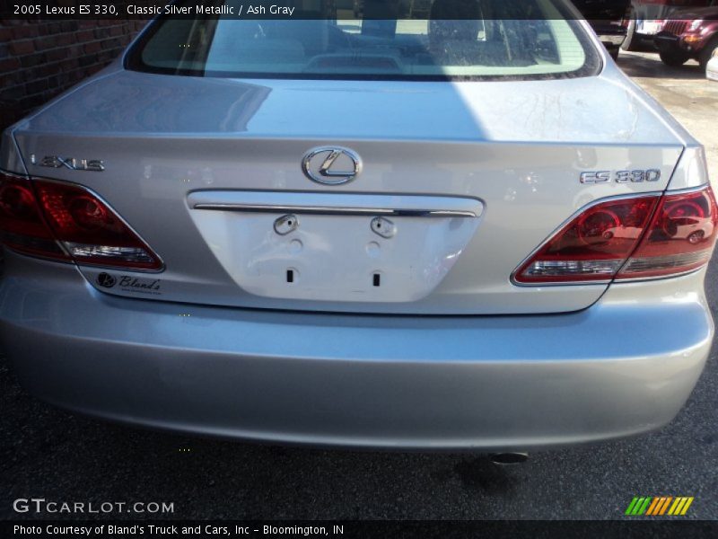 Classic Silver Metallic / Ash Gray 2005 Lexus ES 330
