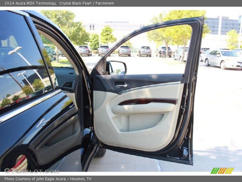 Crystal Black Pearl / Parchment 2014 Acura MDX Technology