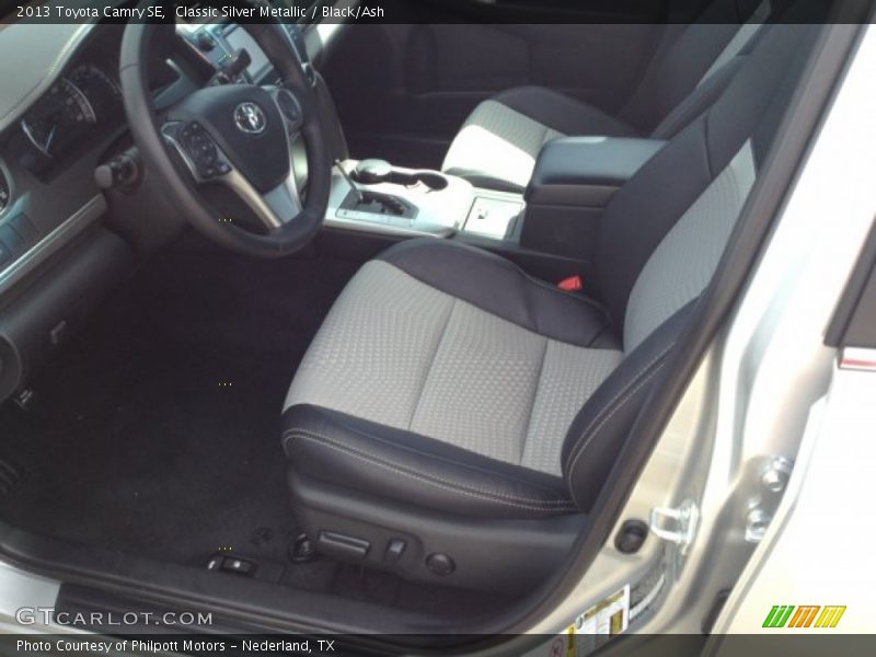 Classic Silver Metallic / Black/Ash 2013 Toyota Camry SE