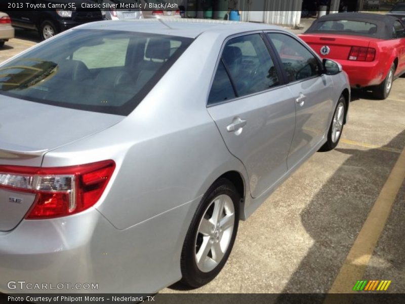 Classic Silver Metallic / Black/Ash 2013 Toyota Camry SE