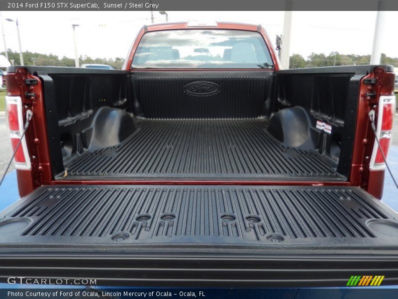 Sunset / Steel Grey 2014 Ford F150 STX SuperCab