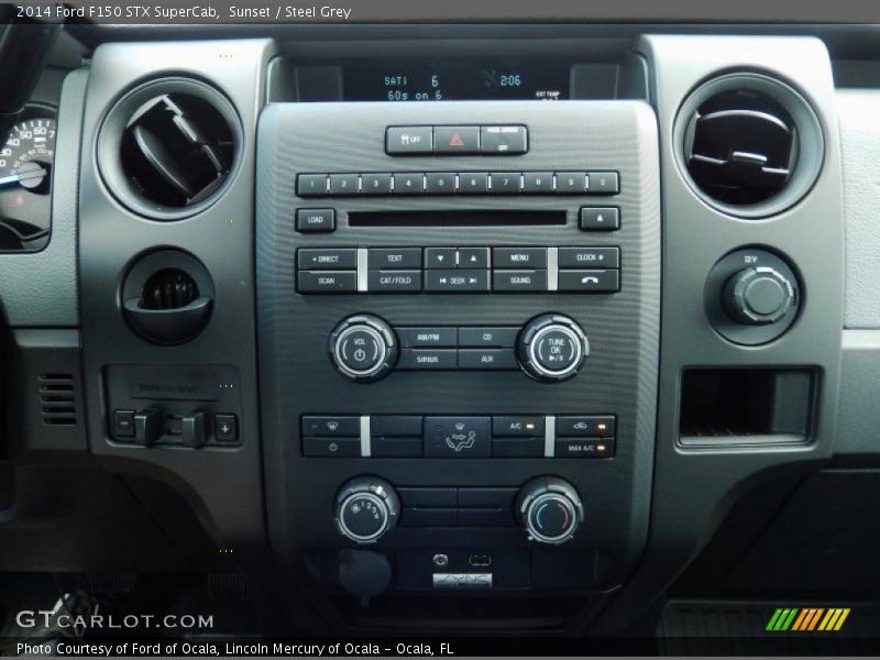 Sunset / Steel Grey 2014 Ford F150 STX SuperCab