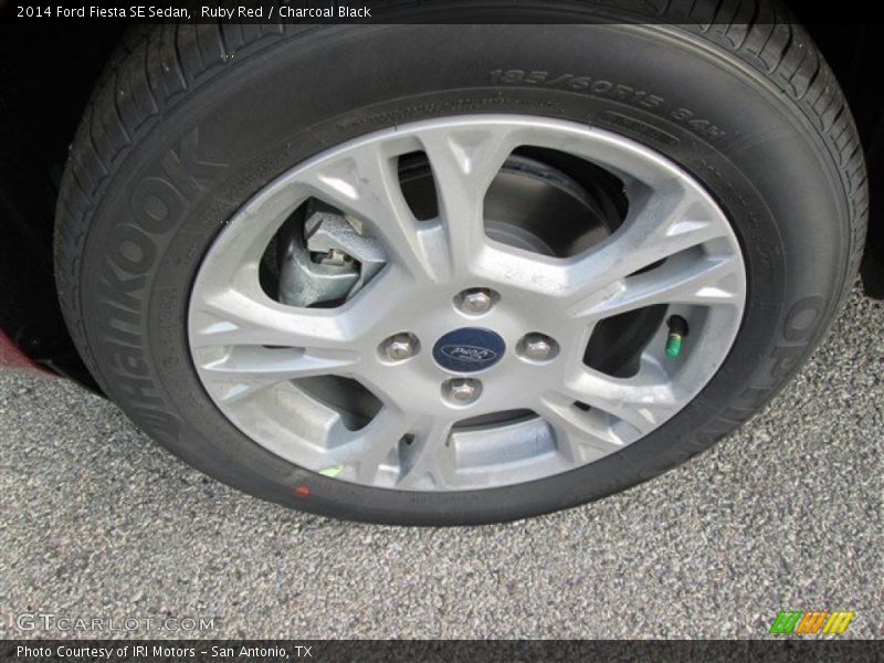 Ruby Red / Charcoal Black 2014 Ford Fiesta SE Sedan