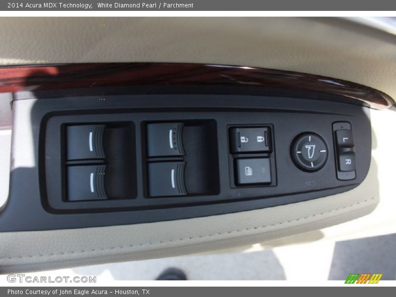 White Diamond Pearl / Parchment 2014 Acura MDX Technology