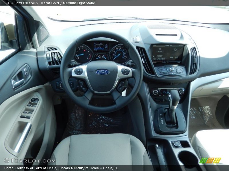 Dashboard of 2014 Escape S