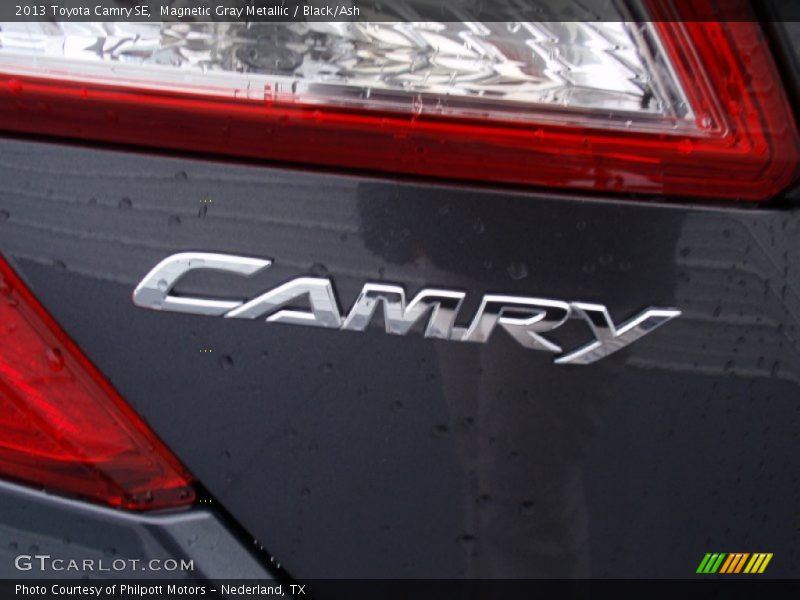 Magnetic Gray Metallic / Black/Ash 2013 Toyota Camry SE