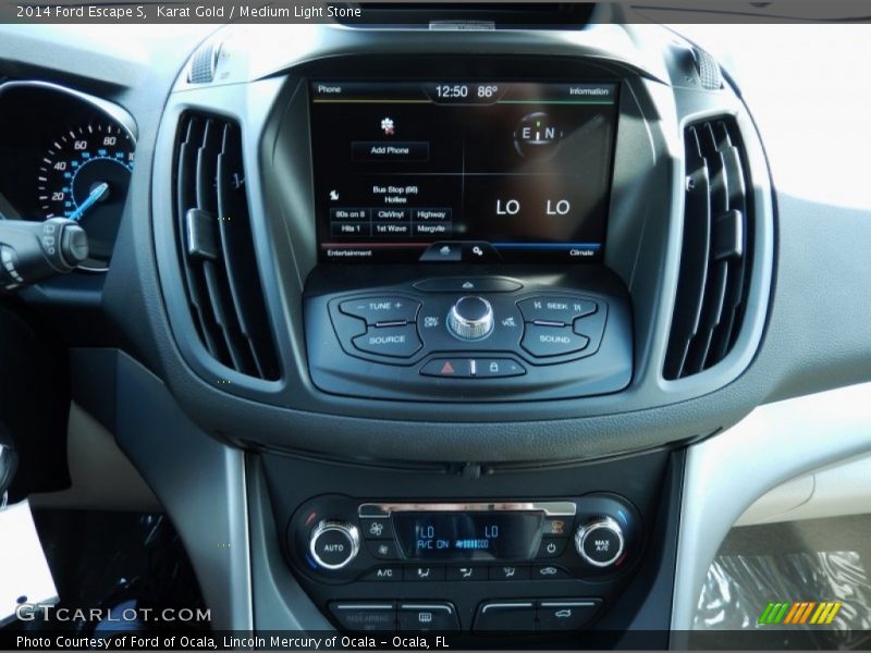 Controls of 2014 Escape S