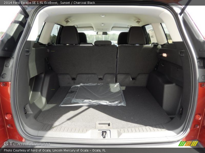 Sunset / Charcoal Black 2014 Ford Escape SE 1.6L EcoBoost