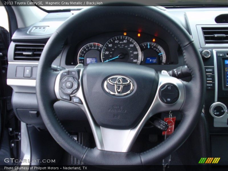 Magnetic Gray Metallic / Black/Ash 2013 Toyota Camry SE
