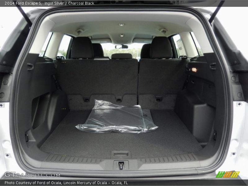 Ingot Silver / Charcoal Black 2014 Ford Escape S