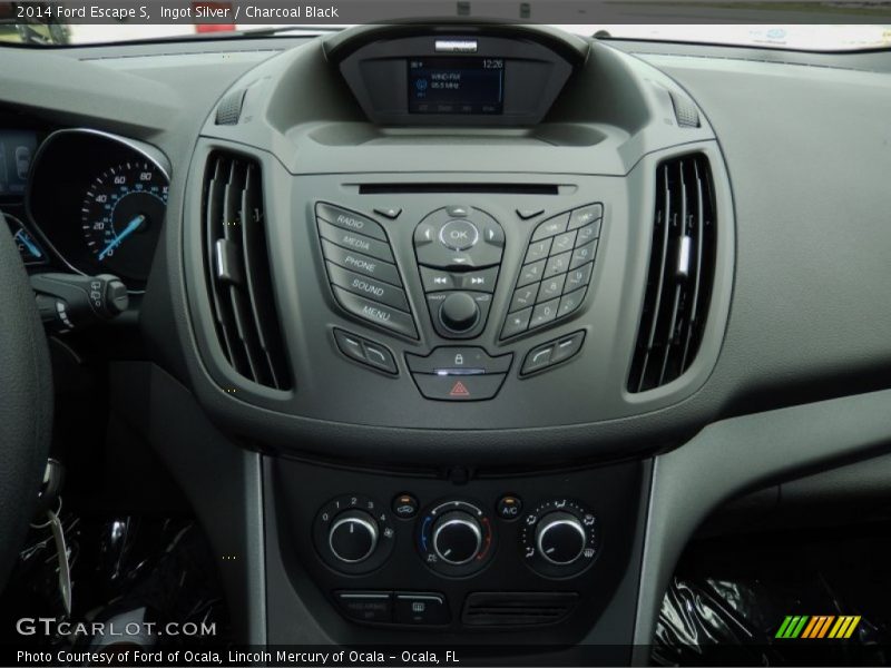 Ingot Silver / Charcoal Black 2014 Ford Escape S