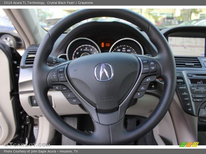 Crystal Black Pearl / Graystone 2014 Acura TL Technology