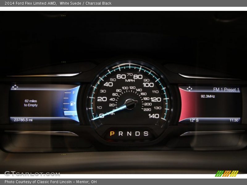  2014 Flex Limited AWD Limited AWD Gauges