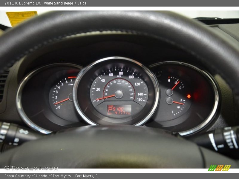 White Sand Beige / Beige 2011 Kia Sorento EX