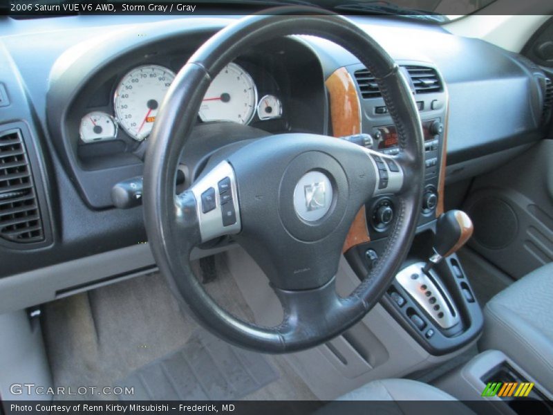 Storm Gray / Gray 2006 Saturn VUE V6 AWD