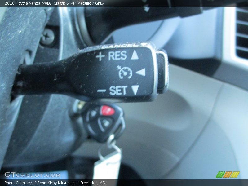 Classic Silver Metallic / Gray 2010 Toyota Venza AWD