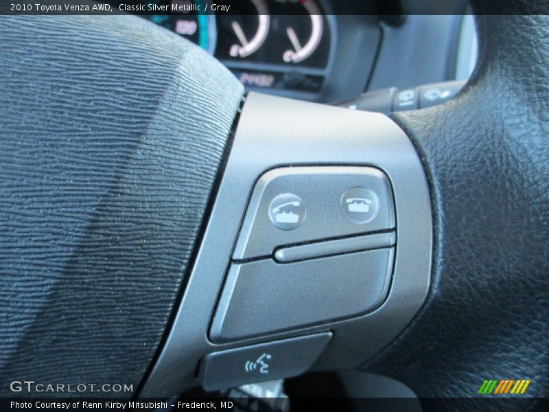 Classic Silver Metallic / Gray 2010 Toyota Venza AWD
