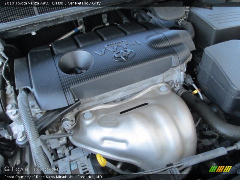 Classic Silver Metallic / Gray 2010 Toyota Venza AWD