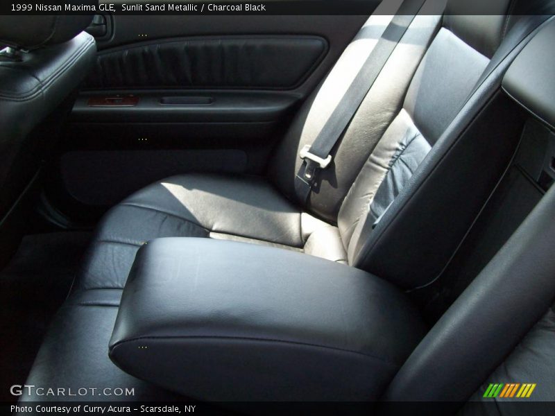 Sunlit Sand Metallic / Charcoal Black 1999 Nissan Maxima GLE