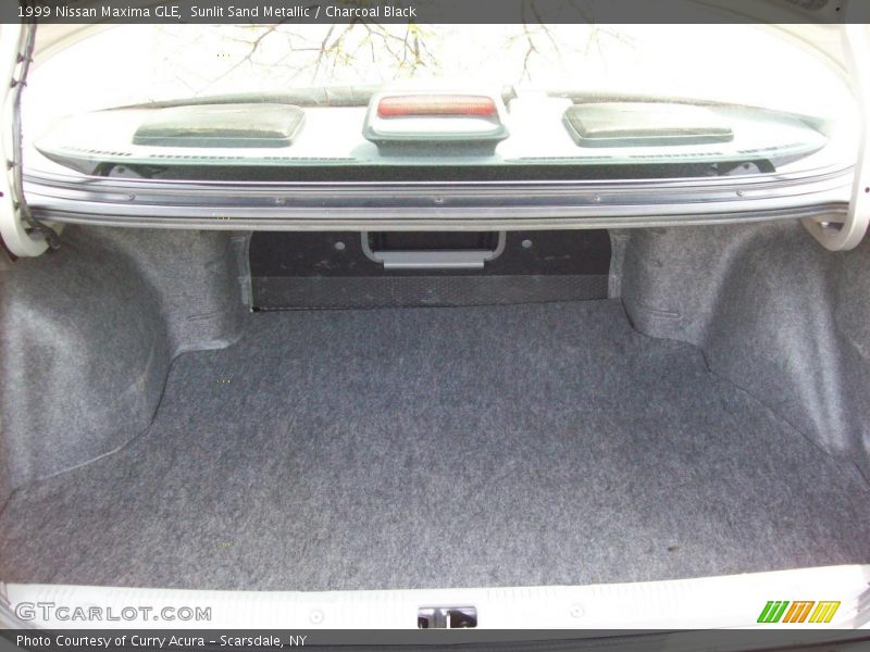 Sunlit Sand Metallic / Charcoal Black 1999 Nissan Maxima GLE