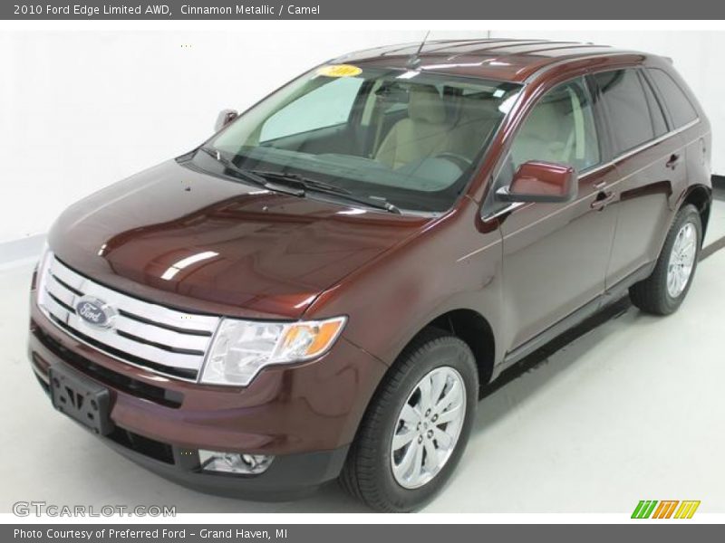 Cinnamon Metallic / Camel 2010 Ford Edge Limited AWD