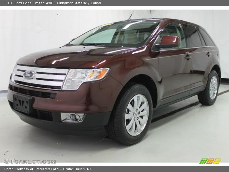 Cinnamon Metallic / Camel 2010 Ford Edge Limited AWD
