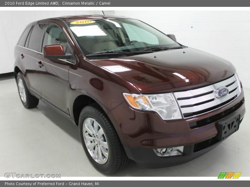 Cinnamon Metallic / Camel 2010 Ford Edge Limited AWD
