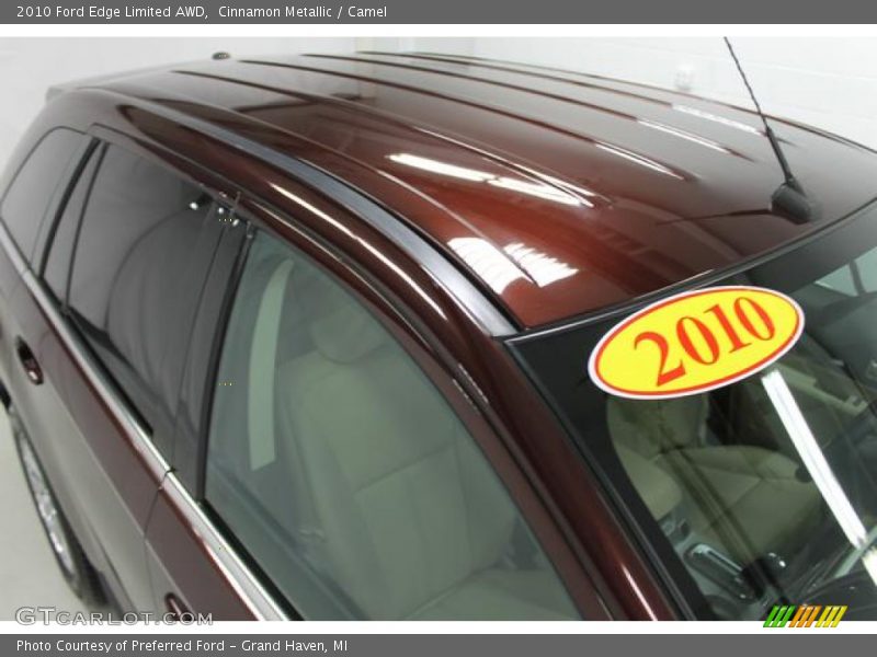 Cinnamon Metallic / Camel 2010 Ford Edge Limited AWD