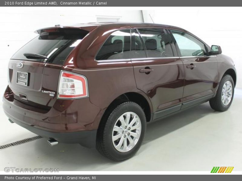Cinnamon Metallic / Camel 2010 Ford Edge Limited AWD
