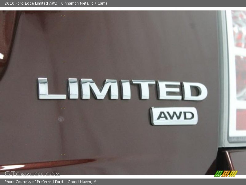 Cinnamon Metallic / Camel 2010 Ford Edge Limited AWD