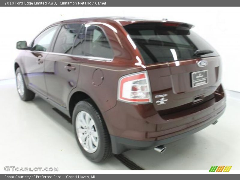 Cinnamon Metallic / Camel 2010 Ford Edge Limited AWD