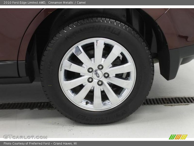 Cinnamon Metallic / Camel 2010 Ford Edge Limited AWD