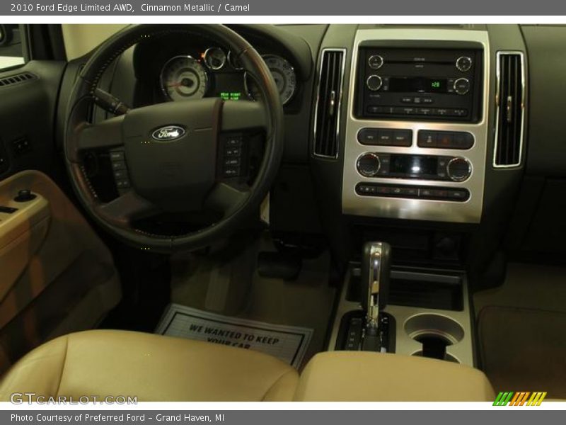 Cinnamon Metallic / Camel 2010 Ford Edge Limited AWD
