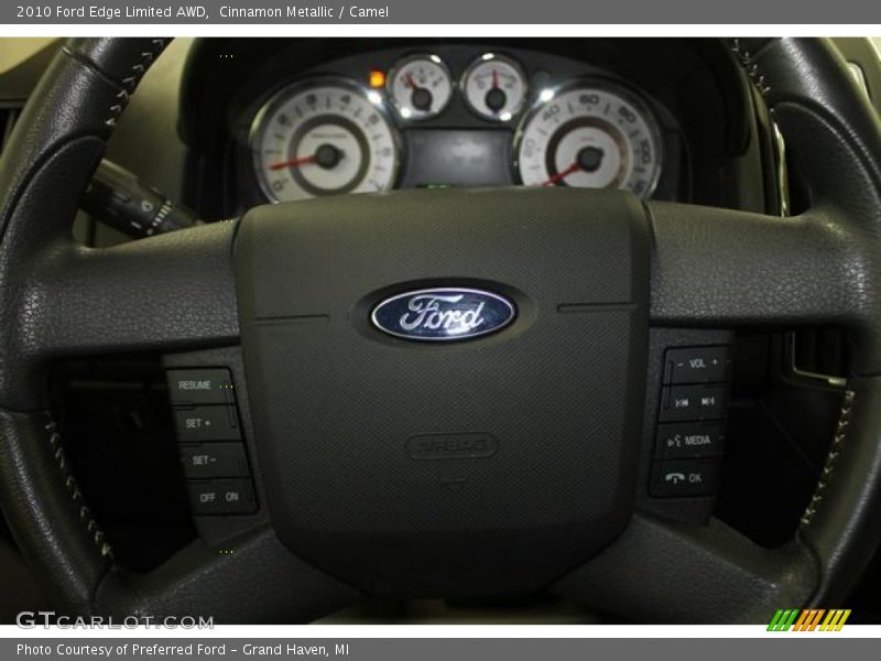 Cinnamon Metallic / Camel 2010 Ford Edge Limited AWD