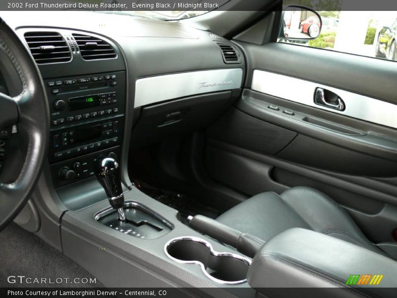 Evening Black / Midnight Black 2002 Ford Thunderbird Deluxe Roadster