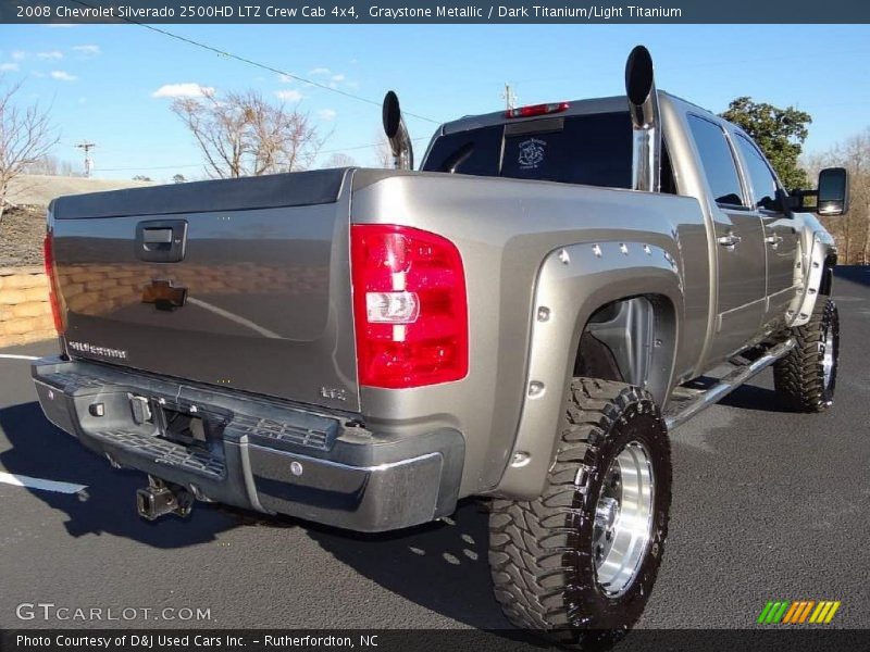 Graystone Metallic / Dark Titanium/Light Titanium 2008 Chevrolet Silverado 2500HD LTZ Crew Cab 4x4