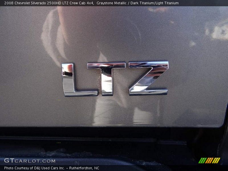 Graystone Metallic / Dark Titanium/Light Titanium 2008 Chevrolet Silverado 2500HD LTZ Crew Cab 4x4
