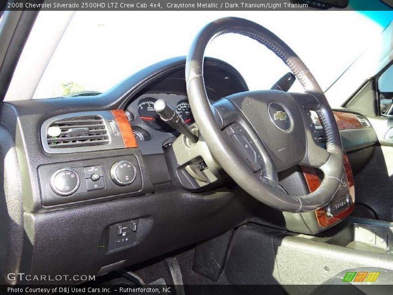 Graystone Metallic / Dark Titanium/Light Titanium 2008 Chevrolet Silverado 2500HD LTZ Crew Cab 4x4