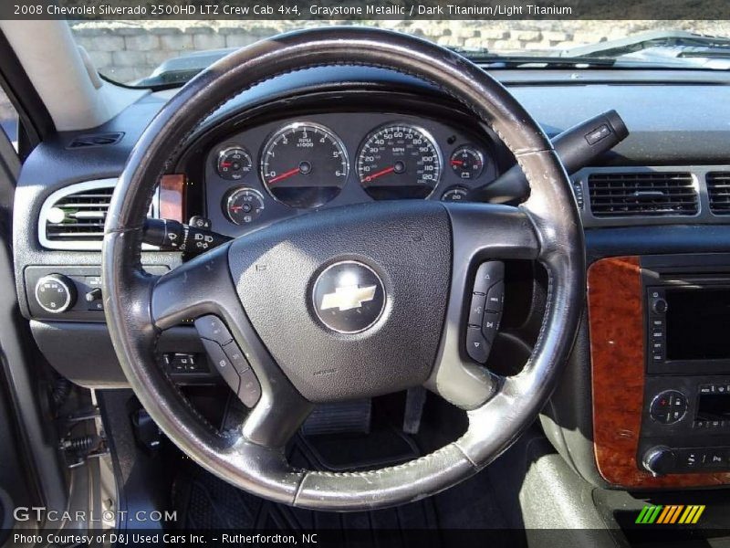Graystone Metallic / Dark Titanium/Light Titanium 2008 Chevrolet Silverado 2500HD LTZ Crew Cab 4x4
