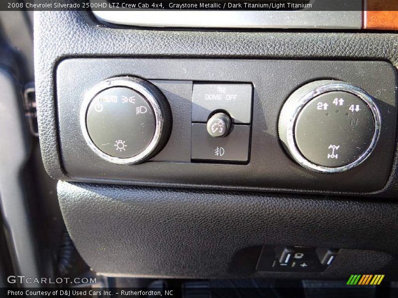 Graystone Metallic / Dark Titanium/Light Titanium 2008 Chevrolet Silverado 2500HD LTZ Crew Cab 4x4