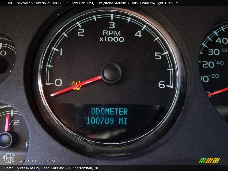 Graystone Metallic / Dark Titanium/Light Titanium 2008 Chevrolet Silverado 2500HD LTZ Crew Cab 4x4