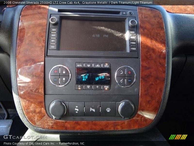 Graystone Metallic / Dark Titanium/Light Titanium 2008 Chevrolet Silverado 2500HD LTZ Crew Cab 4x4