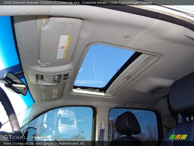 Graystone Metallic / Dark Titanium/Light Titanium 2008 Chevrolet Silverado 2500HD LTZ Crew Cab 4x4