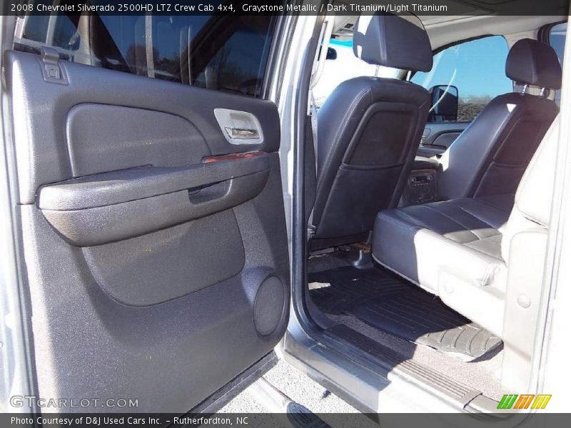 Graystone Metallic / Dark Titanium/Light Titanium 2008 Chevrolet Silverado 2500HD LTZ Crew Cab 4x4