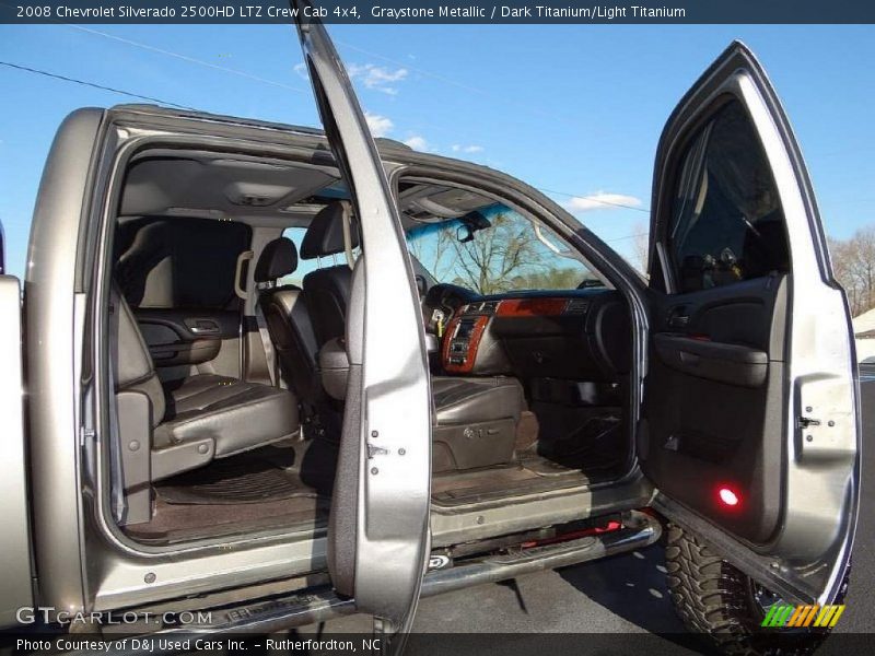 Graystone Metallic / Dark Titanium/Light Titanium 2008 Chevrolet Silverado 2500HD LTZ Crew Cab 4x4