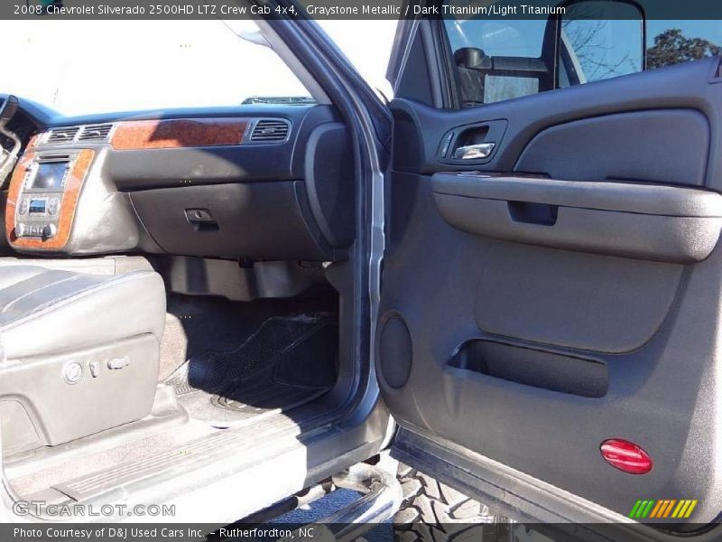 Graystone Metallic / Dark Titanium/Light Titanium 2008 Chevrolet Silverado 2500HD LTZ Crew Cab 4x4