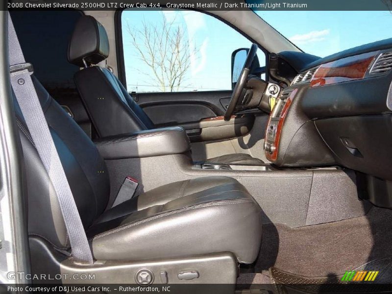 Graystone Metallic / Dark Titanium/Light Titanium 2008 Chevrolet Silverado 2500HD LTZ Crew Cab 4x4
